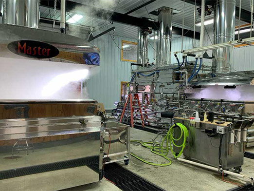 Photo of evaporators