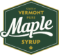 VMSMA Logo - Forest green and gold hexagon with gold maple leaf, sans-serif type, and white script type inside