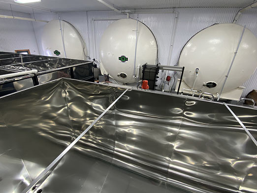 Photo of tank room
